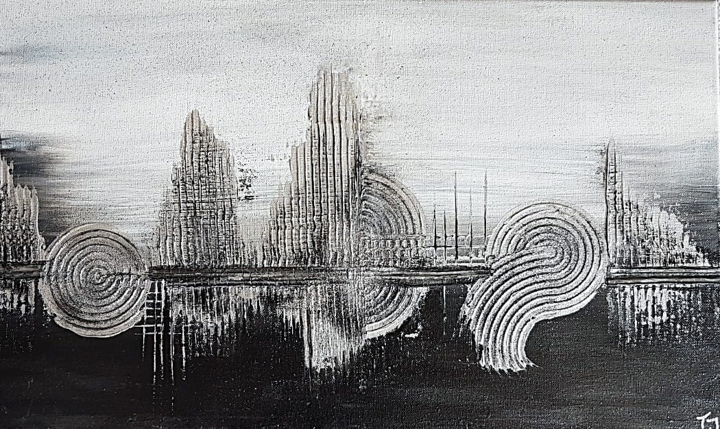 bild wandbild gemaelde schwarzweiß schwarzsilber