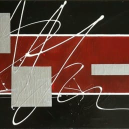 MaraArt Bilder abstrakte Gemaelde geometrisch 40x80