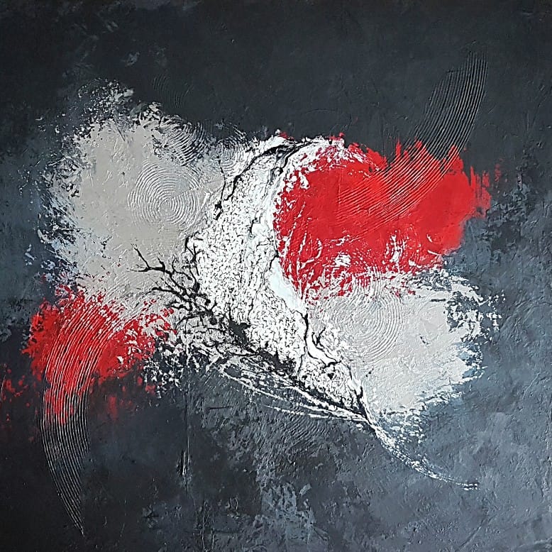 TraumA II 70x70cm Bilder abstrakte Gemaelde