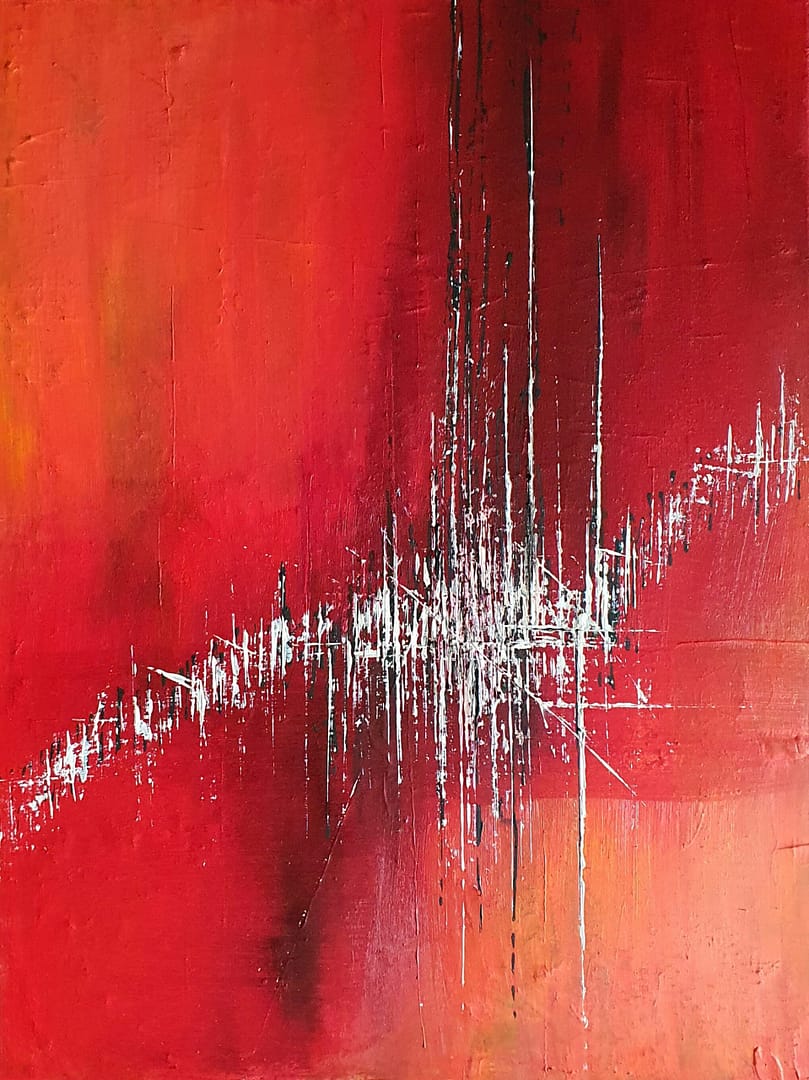 "Frequency", 60x80x4cm