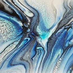 Bloom No. 2 50x60cmFluidart